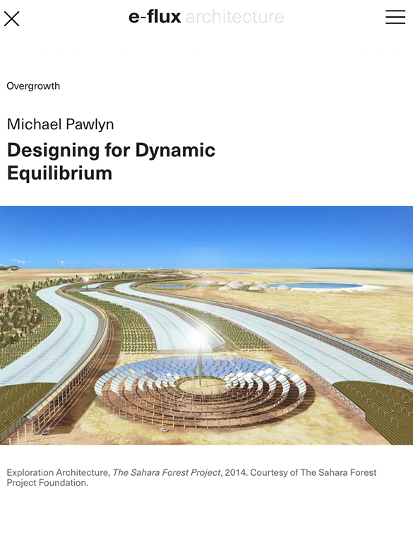 Designing for Dynamic Equilibrium