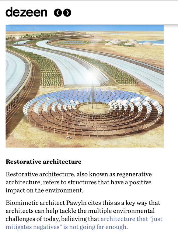 Dezeen - Ten ways in which architecture is addressing climate change